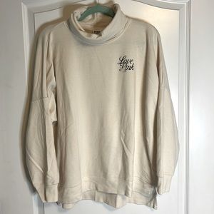 PINK turtle neck pullover